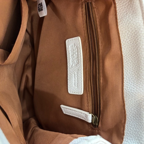 Danielle Nicole White and Brown Backpack - Picture 3 of 3